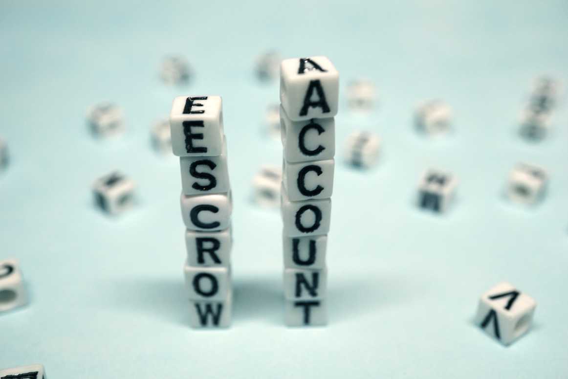Escrow account spelled on dice