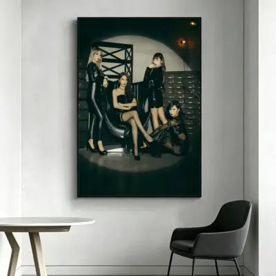 MAMAMOO Red Moon Wall Art