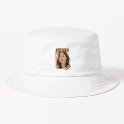 Mamamoo Wheein Vintage Scrapbook Bucket Hat