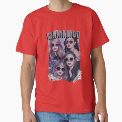Mamamoo Reality In Black T-shirt