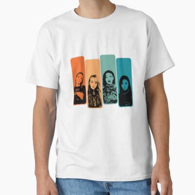 Mamamoo Colorful Retro Silhouette T-shirt
