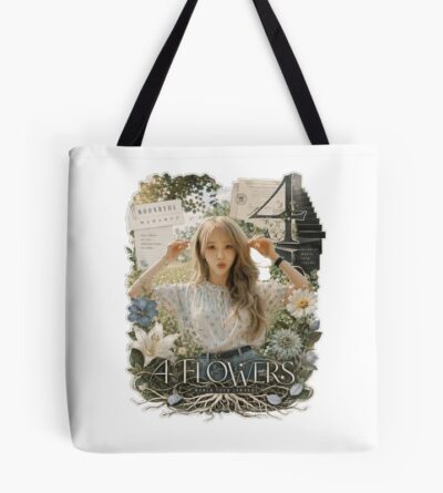 Mamamoo Moonbyul 4 Flowers Tote Bag