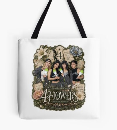 Mamamoo 4 Flowers World Tour Tote Bag