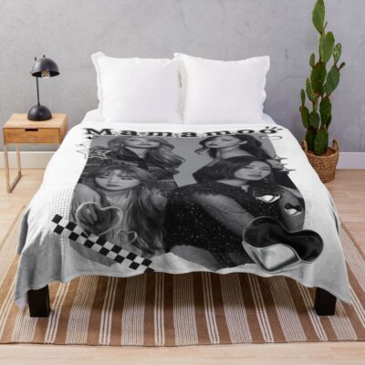 Mamamoo Monochrome Edition Throw Blanket