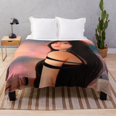 Mamamoo Lovely Wheein Throw Blanket