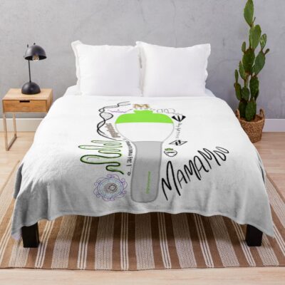 Mamamoo Doodlestick Throw Blanket
