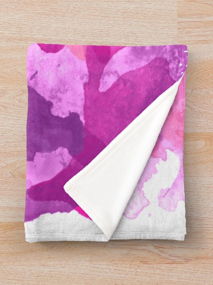 Mamamoo Splatter Logo Throw Blanket - Image 2