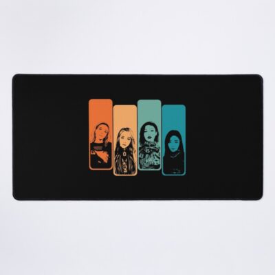 Mamamoo Retro Silhouette Mouse Pad