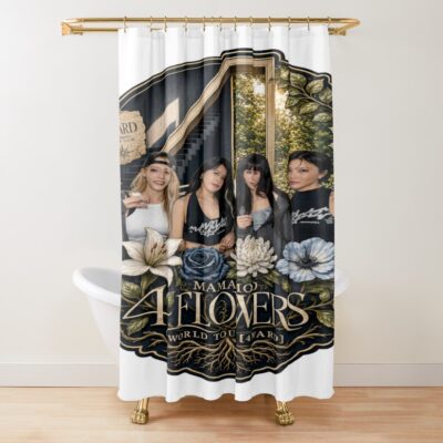 Mamamoo 4ward World Tour Shower Curtain