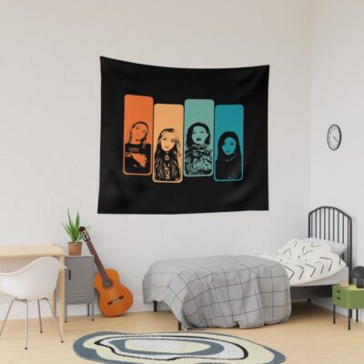 Mamamoo Retro Silhouette Tapestry