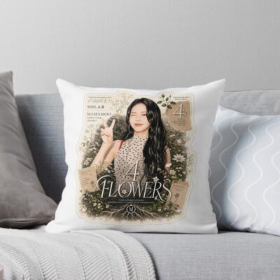 Mamamoo Solar 4ward Tour Throw Pillow